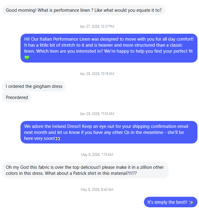 Customer interaction 8