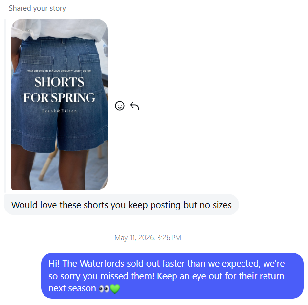 Customer interaction 9